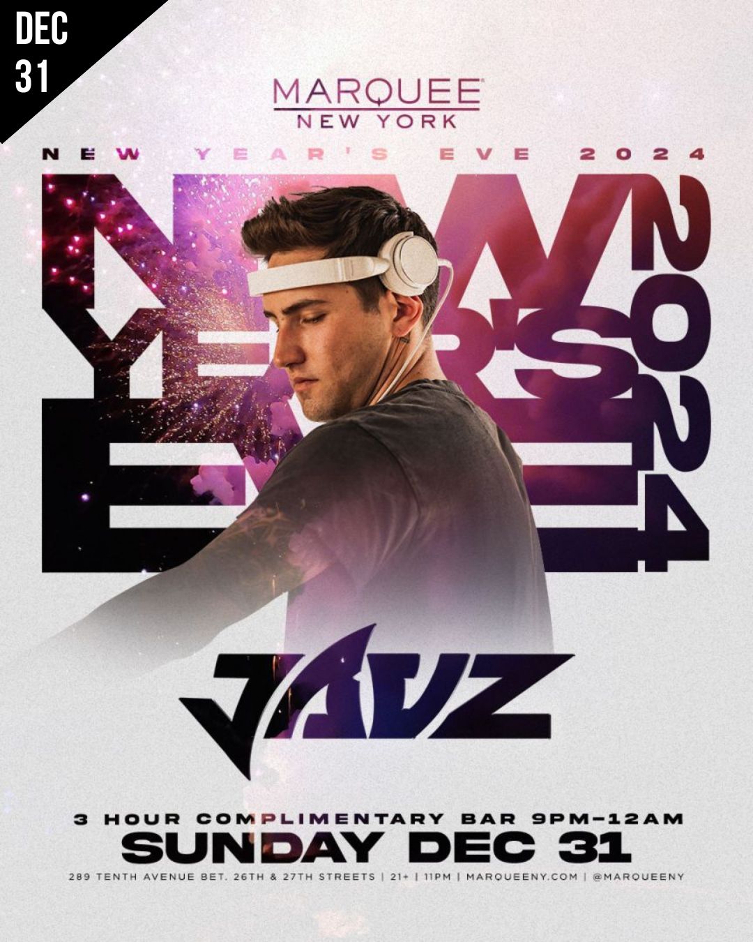 MARQUEE NYE NYC NIGHTCLUB