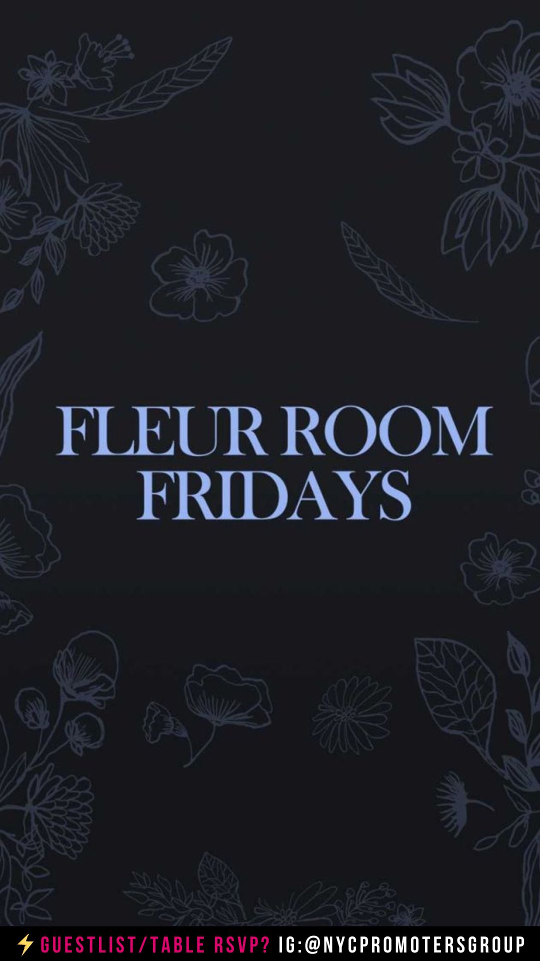 Fleur Room Rooftop NYC Fridays