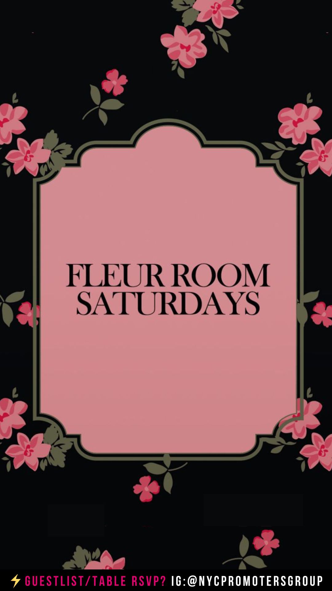 FLEUR ROOM ROOFTOP NYC SATURDAY