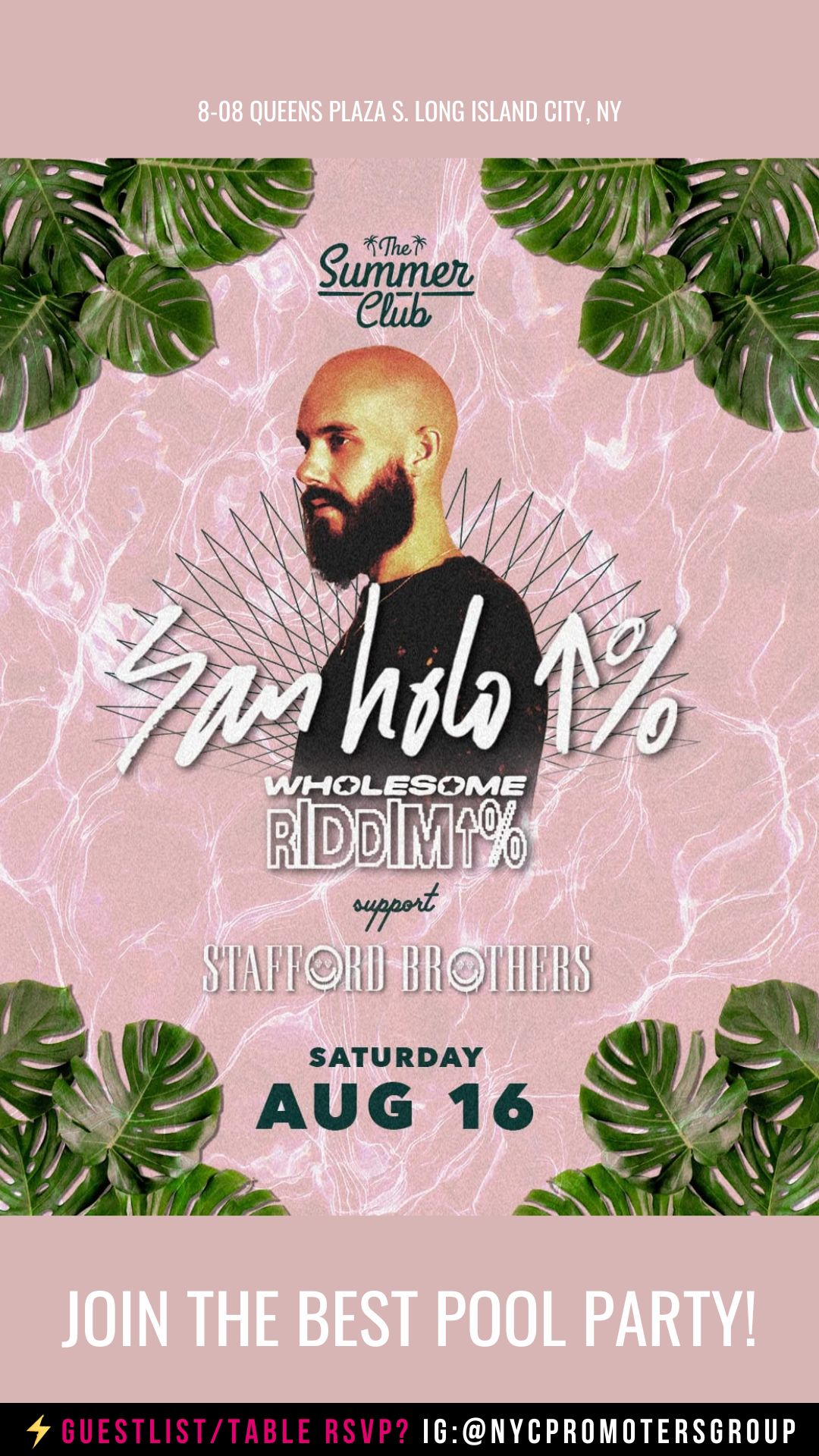 NYC POOL PARTY SUMMER CLUB