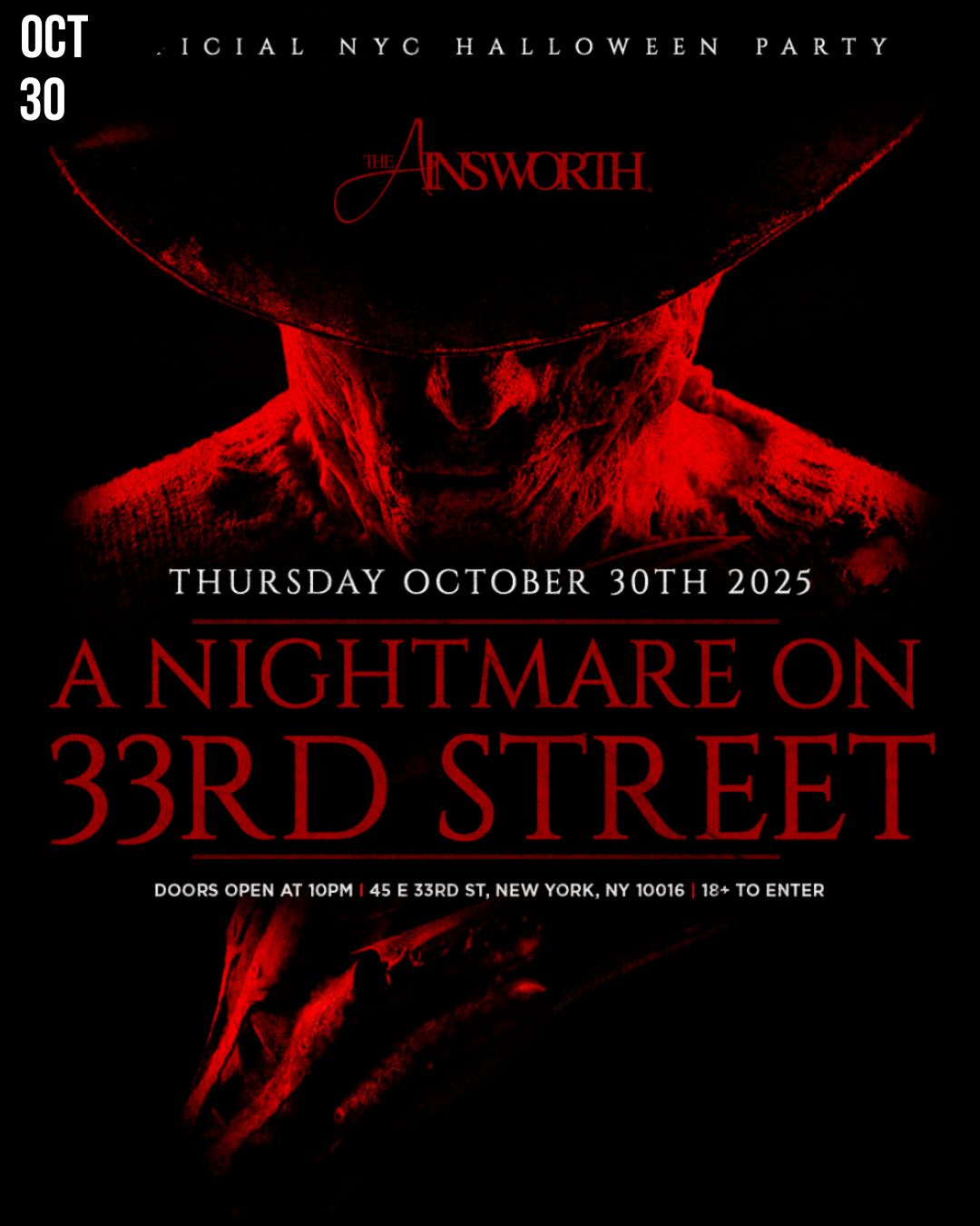 NYC HALLOWEEN 2025 AINSWORTH