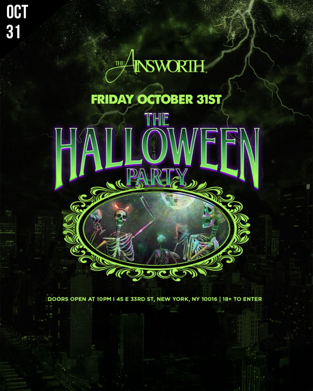 NYC HALLOWEEN 2025 AINSWORTH FRID
