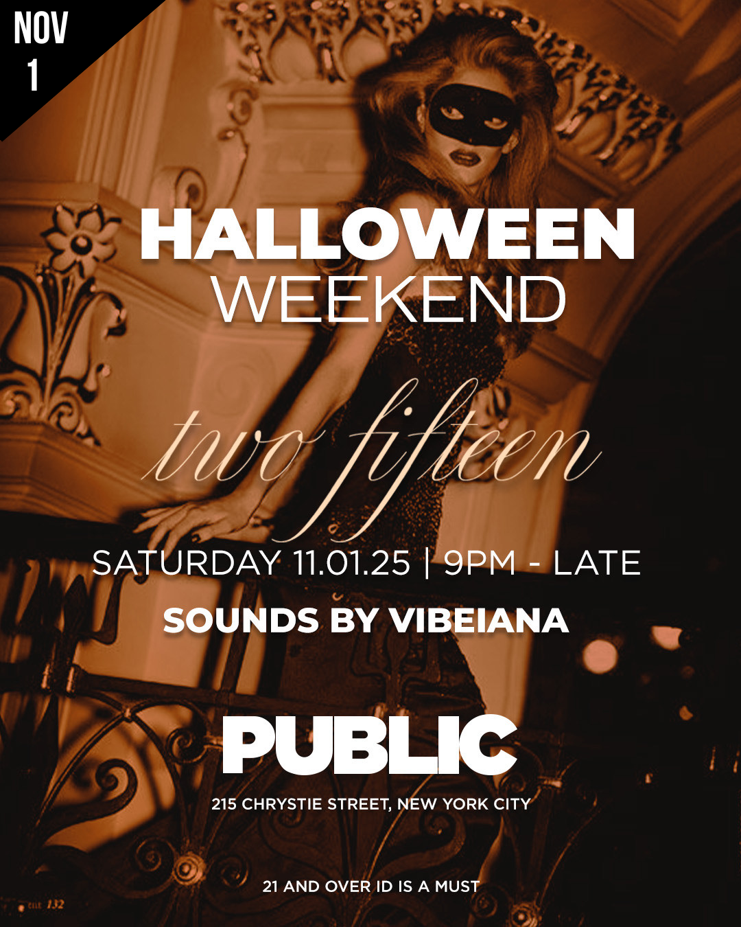 NYC HALLOWEEN 2025 PUBLIC HOTEL SAT