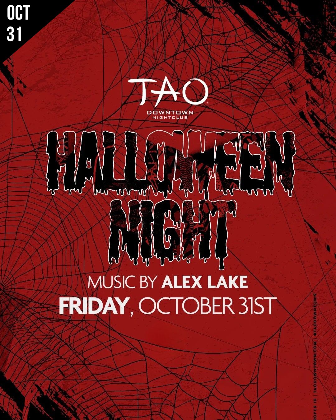 NYC HALLOWEEN 2025 TAO DOWNTOWN FRID