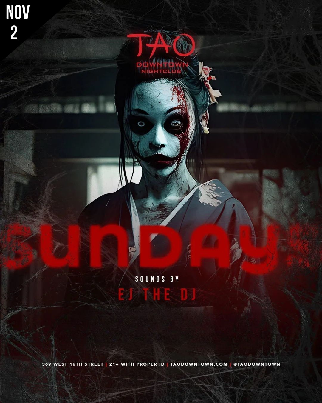 NYC HALLOWEEN 2025 TAO SUND